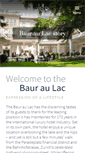 Mobile Screenshot of bauraulac.ch